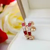 Hoop Huggie Rose Gold Premium Natural White Shell Snake Bone Stud Earrings Female Carnelian Fashion Temperament Luxury Jewelry 230727
