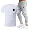 Men's Tracksuits Brand Short Sleeve T-Shirt Tracksuit Running High Quality Basketball Wear Fitness Pants Jogging 2023