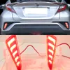 1 paar LED Reflector Lamp Mistachterlicht Achterbumper Licht Remlicht Voor Toyota C-HR CHR 2016 2017 2018 2019214d