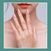 Alianças de casamento Modian real 925 prata esterlina para mulheres brilhante coroa opala anel de dedo clássico jóias de luxo Anel 230727