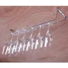 US STOCK 27 35 55cm Wine Glass Hanger Rack Stemware Home Bar Pub Holder Stainless Steel315s