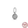 925 Silver Fit Pandora Charm Galaxy Vortex Clip e Badminton Tennis Racquet Fashion Charms Set Ciondolo Fai da te Gioielli di perline, Un regalo speciale per le donne