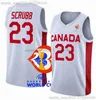 2023 FIBA Canada World Cup Basketball Jerseys Shai 2 Gilgeous-Alexander Jamal 27 Murray RJ 9 Barrett 11 Kyle Nickeil 4 Alexander-Walker Kelly 13 Olynyk Dwight 7 Powell