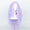 Cosplay Perruques Comic Show Dress Up Show Halloween Dragon Myth Cosplay Faux Fièvre Vente Cheveux Longs Violet Perruque Cosplay Show 230727