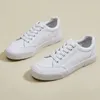 Robe chaussure baskets mode femme printemps tendance sport décontracté pour confort blanc plate-forme vulcanisée 230728