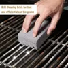 Verktyg BBQ Cleaner Barbecue Grill Cleaning Brick Non Slip Odorless Stone Stains For Mesh Accessories