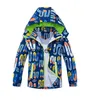 Giacche Marca Cappuccio staccabile impermeabile Neonati Giacche da trekking Tessuto a rete Cappotto imbottito per bambini Abiti per bambini Primavera Estate 110 anni J230728