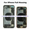 Fullt bostad för iPhone 8 8G 8P Plus SE2 Ny bakre mellersta ram Chassi Fullt bostadsmonteringsbatteri