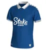 23 24 24 Koszulki piłkarskie Everton James Sigurdsson Allan Doucoure Keane Football Shirt 2023 2024andre Gomes Richarlison Zestawy Sock Pełne zestawy mundury 999