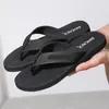 Terlik Erkekler Düz Flip Flops Plaj Sandalları Yumuşak Alt Unisex Comfort Walking One Hat Zapatos