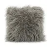 Cushion Decorative Pillow Nordic Plush Pillowcase Wool Faux Fur Cushions Sofa Bed Furry Long Hair Cushion Princess Home Wedding Decoration 230727