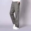 Pantalon Homme Casual Homme Lâche Classique Pantalon Pour Homme Vente Polyester Tendance Large Été Mode Y2k Élégant Poche Esthétique Long Baggy