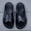 Slippers Italiaans Voor Mannen 2023 El Strand Zomer Schoenen Hoge Kwaliteit Big Size 47 Slip Op Licht Flats Mannelijke flip Flops