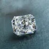 Diamanti sciolti Pietre singole sciolte a taglio radiante da 0,2ct a 13ct D Color VVS1 Lab Loose Gems Pass Diamond Tester con certificato GRA 230728