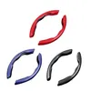 Steering Wheel Covers 2 Pcs Cover Carbon Fiber Interior Accessories No Installation Tools Needed Red Black Blue Protectors302t
