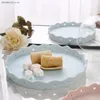 Plates Transparent Glass Cover Cake Plate Ceramic Tableware Bread Fruit Dessert Table Display Stand Restaurant Supplies