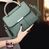 Nuevo bolso de hombro cruzado con textura de cuero a la moda para mujer, bolso de moda de color sólido para mujer, bolso simple de gran capacidad