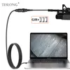 PLUMM Fittningar Teslong NTG100 RIFLE BORESCOPE CAMERA 0.2INCH Digital jaktrengöring Räckvidd med LED -lampor .20 Kaliber och större 230728