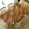 テーブルクロス大理石のテーブルクロスキッチンテーブル装飾アクセサリーファッション雰囲気長方形のファッションディナーテーブルクロスR230726