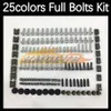 268PCS Kit completo di viti complete per corpo MOTO per YAMAHA TZR-250 3MA TZR250 TZR 250 88 89 90 91 1988 1989 1990 1991 Carenatura moto2439