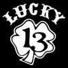 Zabawne Lucky 13 Clover Shamrock Car Sticker Automobiles Motocykl zewnętrzne