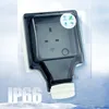 Smart Power Plugs Avoir IP66 Водонепроницаемый розетка UK Smart Plugure Wi -Fi Voice Control Outdoor Wall Power Timer Работайте с Alexa Home HKD230727