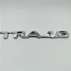 Kolejka z tylną chromowaną naklejką do opel vauxhall astra 1 6 Emblem Badge Logo202R