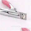 Nail Clippers Wholesale- Manicure Cutter Stainless Steel Clipper Acrylic Gel False Tip Scissors Drop Delivery Health Beauty Art Salon Dhgui