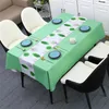 Stołowy tkaninę prostokątny stołowy stołowy obrus kawa dinningowa tkanina pokrowca geometryczna mata piknikowa Outdoorowa okładka stołowa R230726