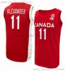 2023 FIBA Canada World Cup Basketball Jerseys Shai 2 Gilgeous-Alexander Jamal 27 Murray RJ 9 Barrett 11 Kyle Nickeil 4 Alexander-Walker Kelly 13 Olynyk Dwight 7 Powell