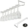 US STOCK 27 35 55cm Wine Glass Hanger Rack Stemware Home Bar Pub Holder Stainless Steel315s