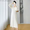 Vestidos de maternidade mulheres grávidas vestido sólido outono inverno mulheres grávidas moda quente mãe solta amamentação vestido regata grávida Z230728