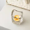 Candle Holders Mini Candles & Transparent Glass Holder Living Room Decorations Center Of Wedding Tables Candlestick Decor Table