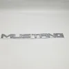 Per Ford Mustang Shelby GT Cofano anteriore Baule posteriore Boot Emblema in metallo Portellone Logo Targhetta 340 26mm300E