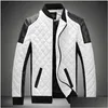 Giacche da uomo in finta pelle da uomo Giacche da moto classiche da uomo casual di alta qualità più cappotti spessi primavera / autunno Chaqueta Drop Dhdmw