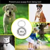 Targhette per cani anti-smarrimento Targhette per indirizzi con incisione gratuita per cani Accessori per cuccioli di gattino Targhetta identificativa per collana gatto personalizzabile L230620