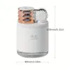 Humidificador de aire ultrasónico con difusor inalámbrico recargable de 260 ml: un mini humidificador portátil creativo lindo