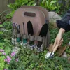 Storage Bags Garden Tote Bag Tools Carrier With Pockets Home Organizer Gardening Holder Coffee