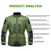 DUHAN Motorcycle Jacket Men Breathable Jaqueta Motociclista Moto Motocross Jacket Motorbike Riding Jackets Protective Gear Set311F