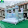 PVC Tie Dye Inflatable Bouncer With Slide Commercial Kids Jumping Castle Adult Bounce House For Wedding Party Rental