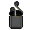 Écouteurs stéréo sans fil binauraux J18 Pop Up 5.0 Mini oreillette Bluetooth Sports Tws