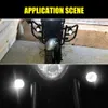 Éclairage de moto Accessoires de moto LED DRL Spots Spot de moto Phare antibrouillard Auxiliaire Lampe de travail Angel Eye Phare de moto 2pcs x0728