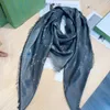 Scarf Silki Botton Blend Kobiety moda Silken Projektanci szalików Najwyższa jakość jedwabiu blokowanie kolorów krawędzie frędzle rozmiar 140CMX140CM