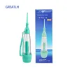 Andra munhygien Portable Oral Irrigator Dental Floss Hygiene Water Thread Flosser Jet Nozles Teeth Cleaner Mouth Washing Tool LV190 230728