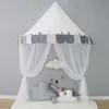 Crib Netting Baby Mosquito Net Bed Calcy Tent na dzieci dla dzieci Dom Kurtyna sypialnia Dziewczyna Dekoracja Princess Pokój 230727
