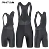 Rowerowe szorty śliniaka Phmax BIB Shorts Mężczyzn letni rower szorty szorty jazdy na rowerze drogowym 7 -godzinne rowery rowerowe wyściełane rowery z kieszeniami 230728