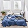 Cobertores Cobertor de resfriamento de verão para cama com peso para dormir, adultos, crianças, casa, casal, ar condicionado, edredom, colcha 230727