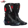 Pro Biker Motorcycle Boots Pro-Biker SPEED Racing Boots Motocross Waterproof Riding Racing Cycling Shoes Men252f