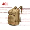 Outdoor Bags 30L/40L Outdoor Military Rucksacks Tactical Backpack Sports Camping Hiking Trekking Fishing Hunting Bag 230728