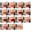 Rouge à lèvres 15pcs / pack Rouge à lèvres liquide mat longue durée imperméable velours brillant à lèvres ensemble coupe antiadhésive maquillage pour les lèvres femmes maquillage brillant à lèvres 230727